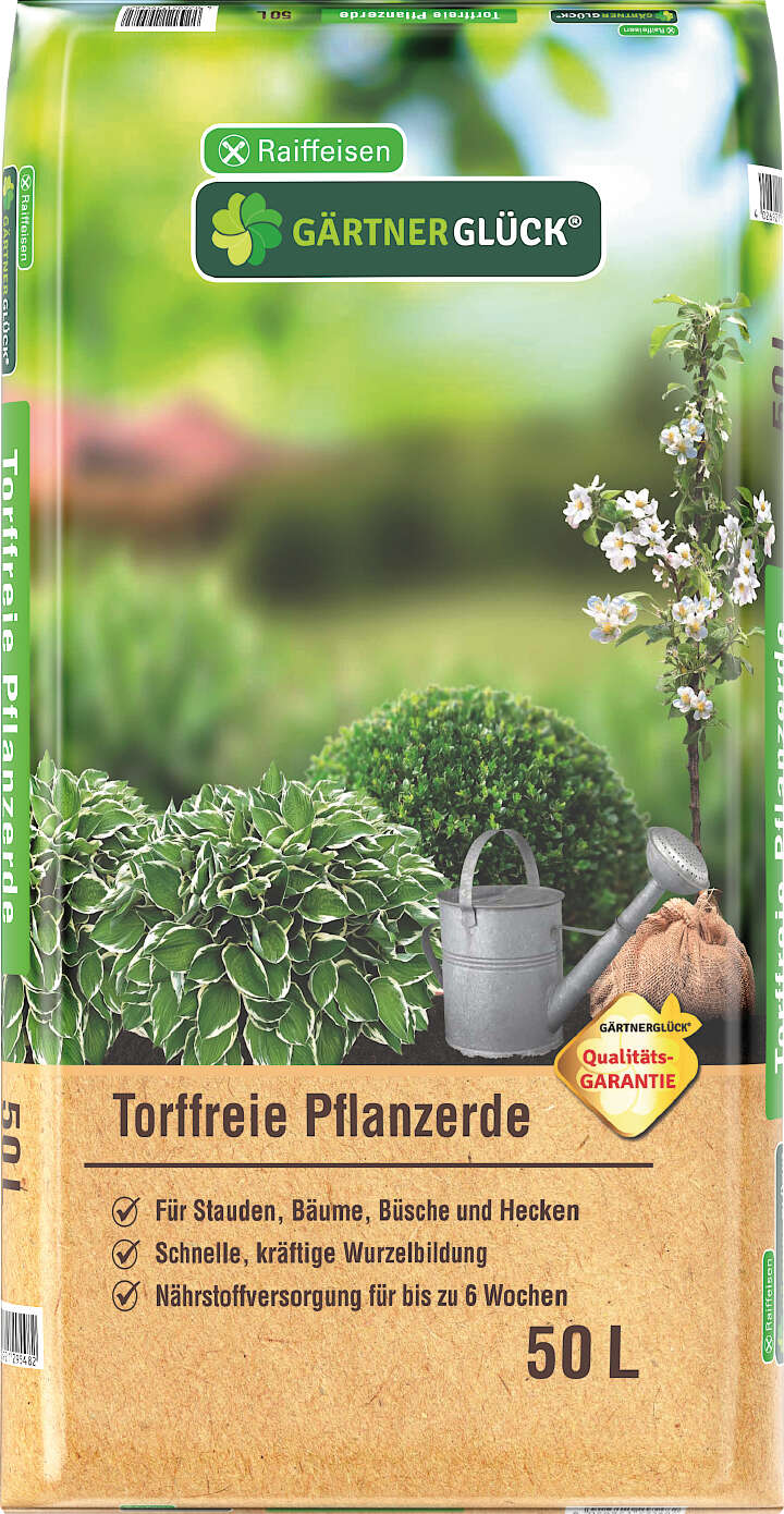 GÄRTNERGLÜCK Torffreie Pflanzerde